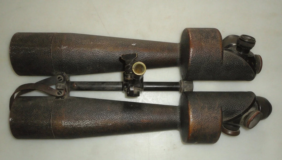 Grande Binoculaire jumelle Carl Zeiss Jena Starmorbi 42x60 fin WW1 longue 47 cm