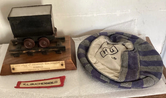 BUCHENWALD SOUVENIRS LIBERATION CAMP RESISTANCE PRISONNIERS DÉPORTATION STO FFI