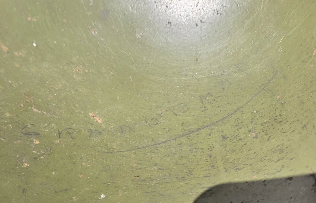 Authentique Casque US M1 ww2 de sergent à pattes fixes