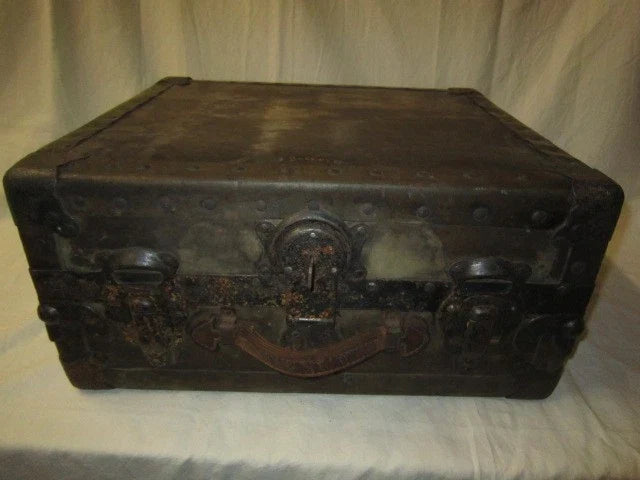 Ancienne Malle Valise Belber US militaire WW1
