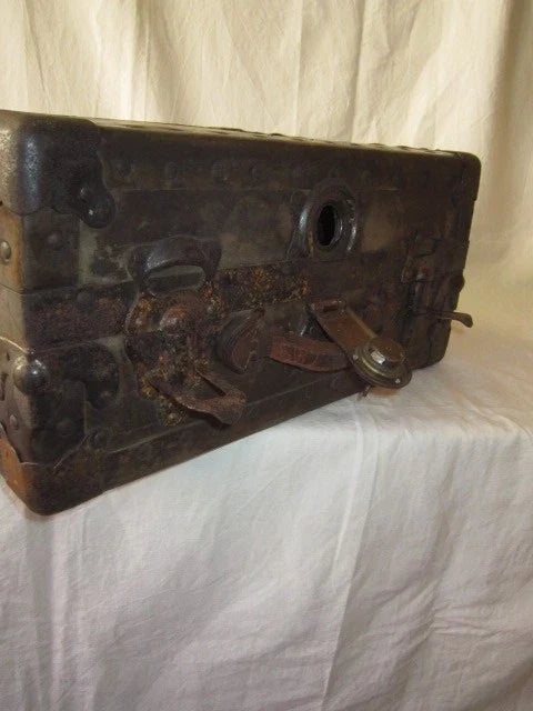 Ancienne Malle Valise Belber US militaire WW1