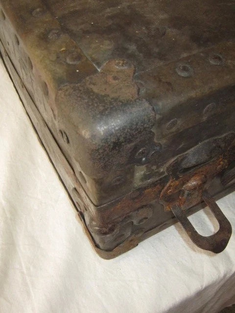 Ancienne Malle Valise Belber US militaire WW1