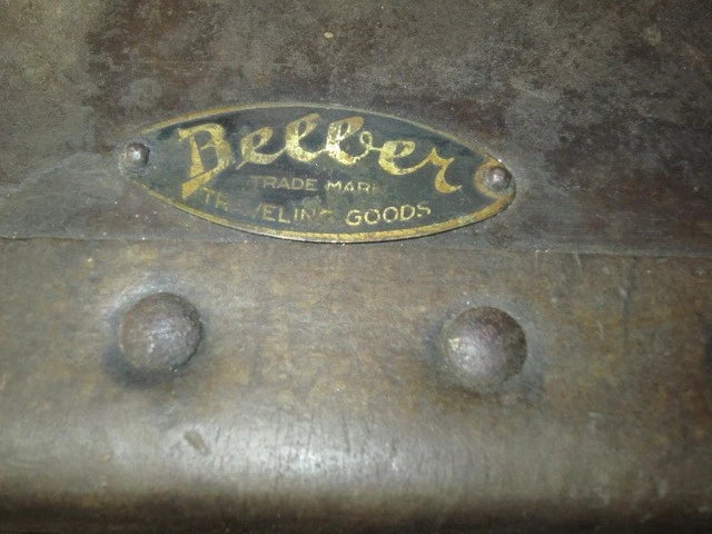 Ancienne Malle Valise Belber US militaire WW1