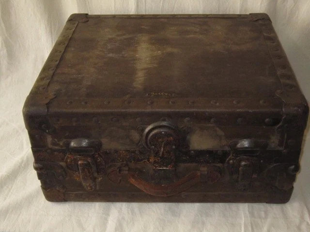 Ancienne Malle Valise Belber US militaire WW1