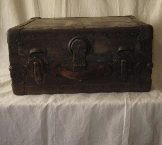 Ancienne Malle Valise Belber US militaire WW1