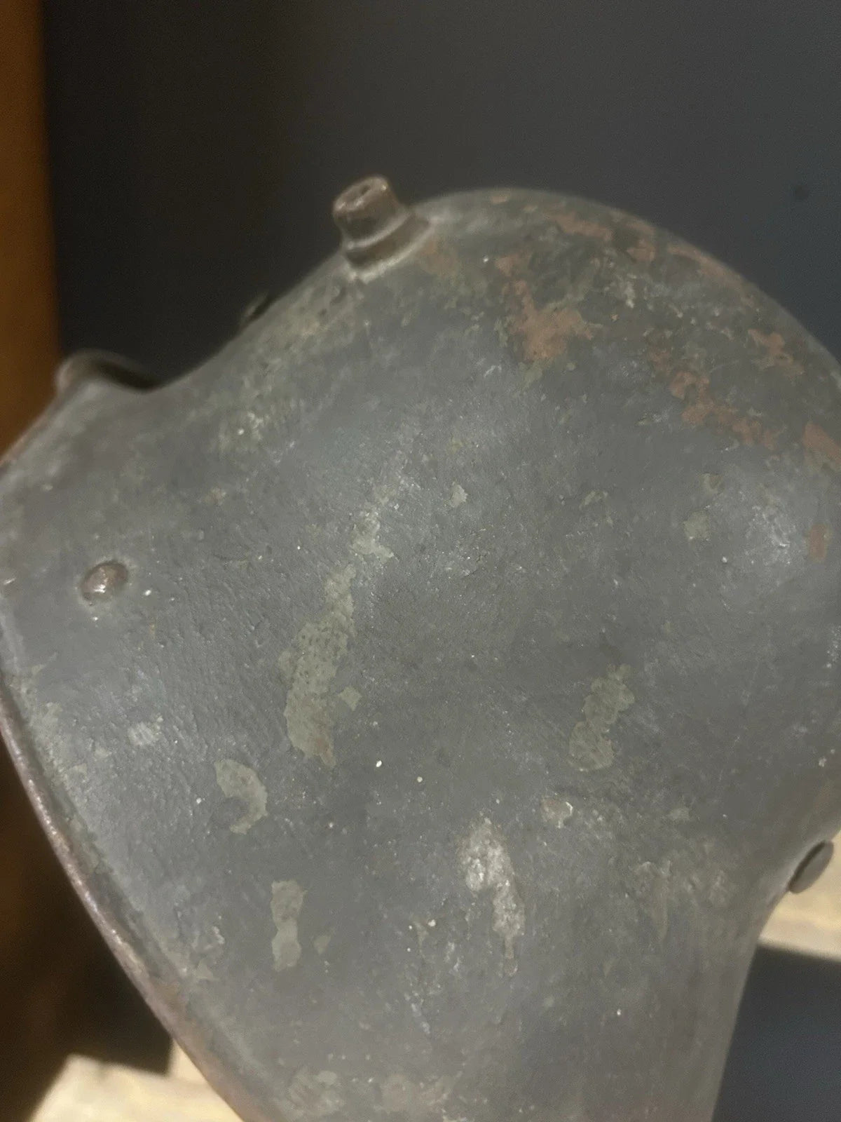 Authentique Casque Allemand Modèle 16 German Helmet Marquage Complet tout Origine