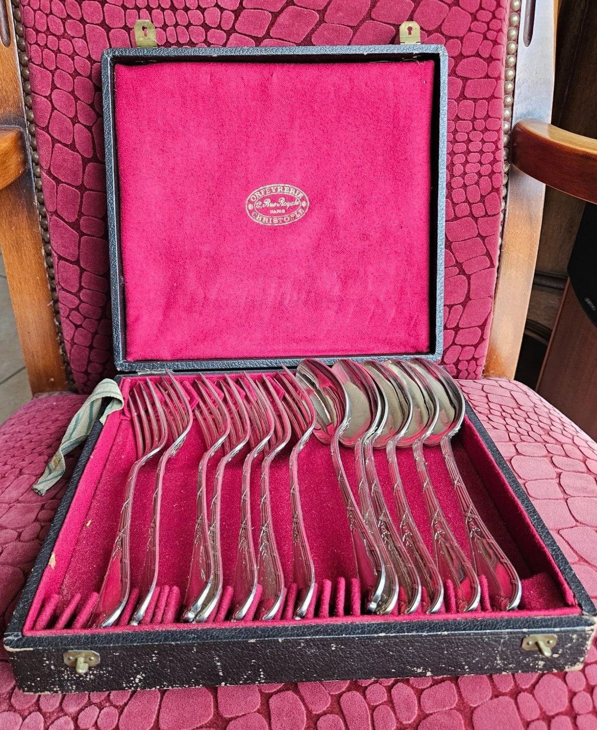 Ménagère ancienne orfévrerie Christofle