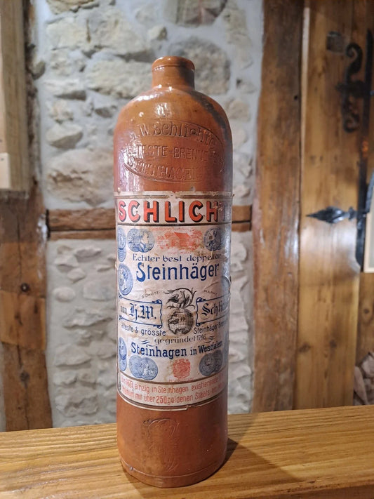 Bouteille Eau De Vie Allemand Ww1