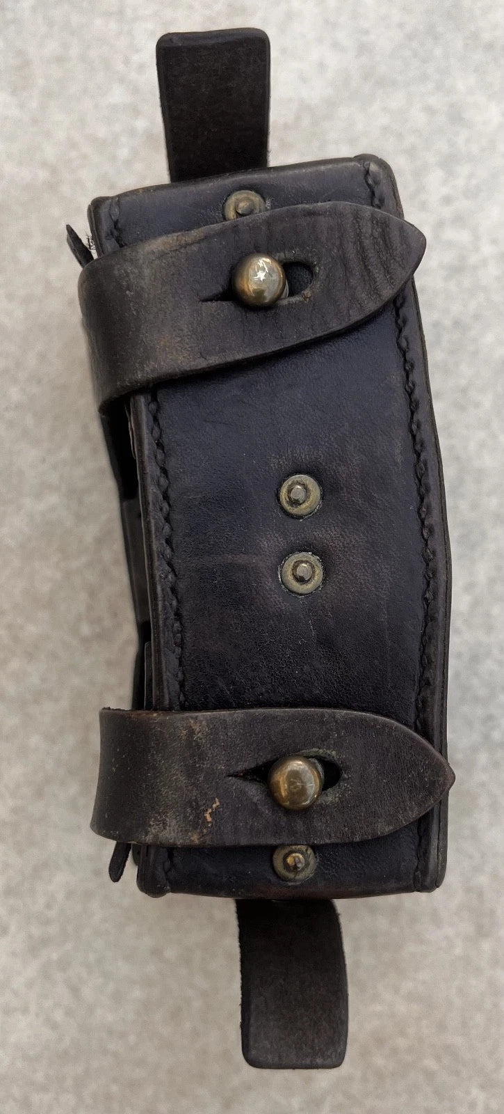 Cartouchière allemande année 14 18 ww1 avec lettre de son origine