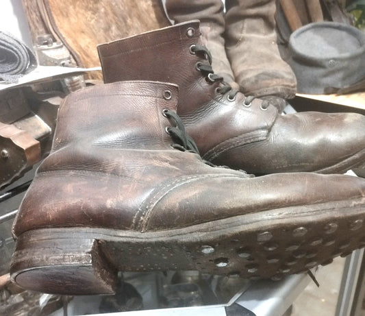 WW1 /Superbe paire de brodequins Allemands règlementaire 14/18