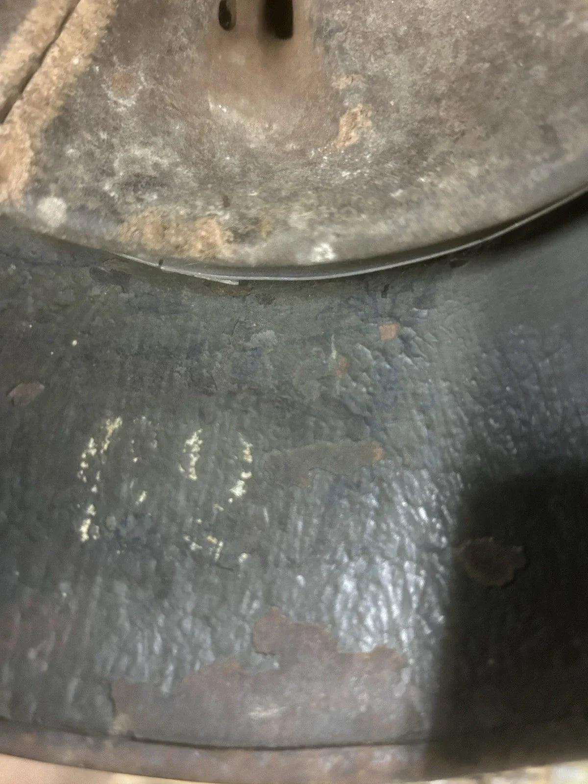 Authentique Casque Allemand Modèle 16 German Helmet Marquage Complet tout Origine