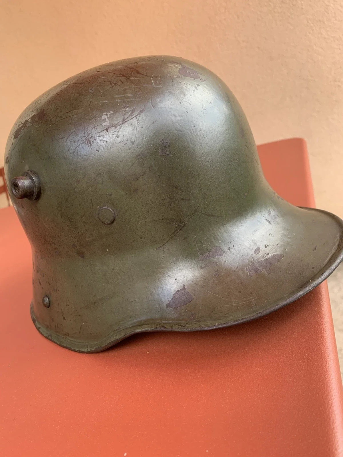 Authentique Casque allemand ou Stalhelm Mod. 16