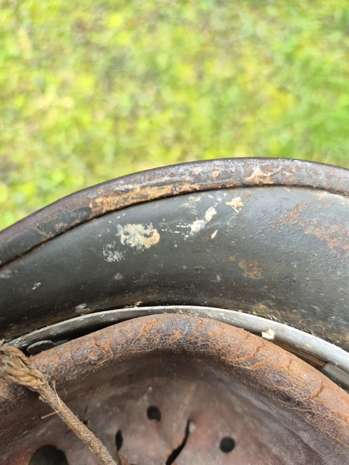 Authentique casque allemand ww2