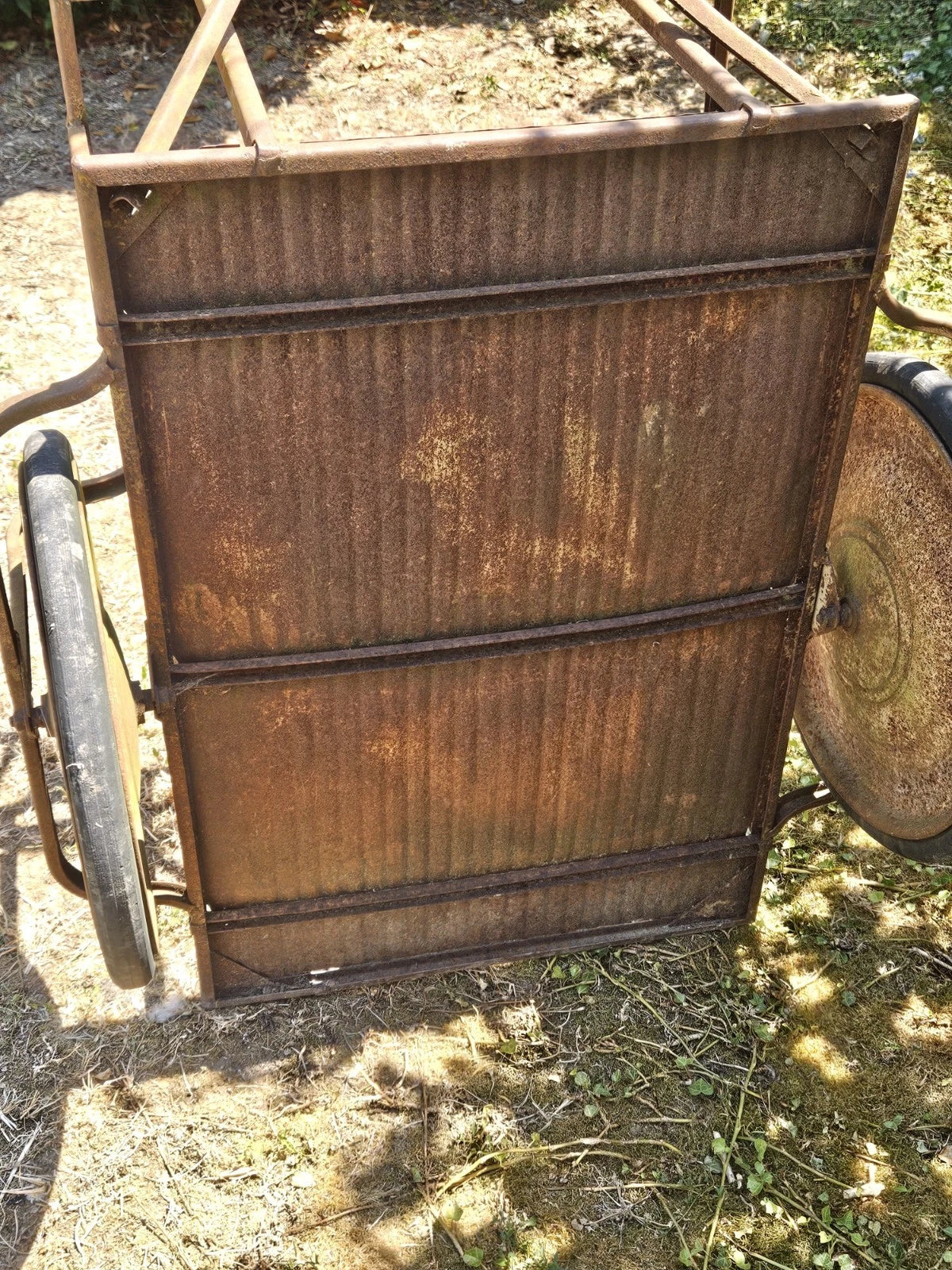 Rare Remorque vélo Soldat ALLEMAND WW2