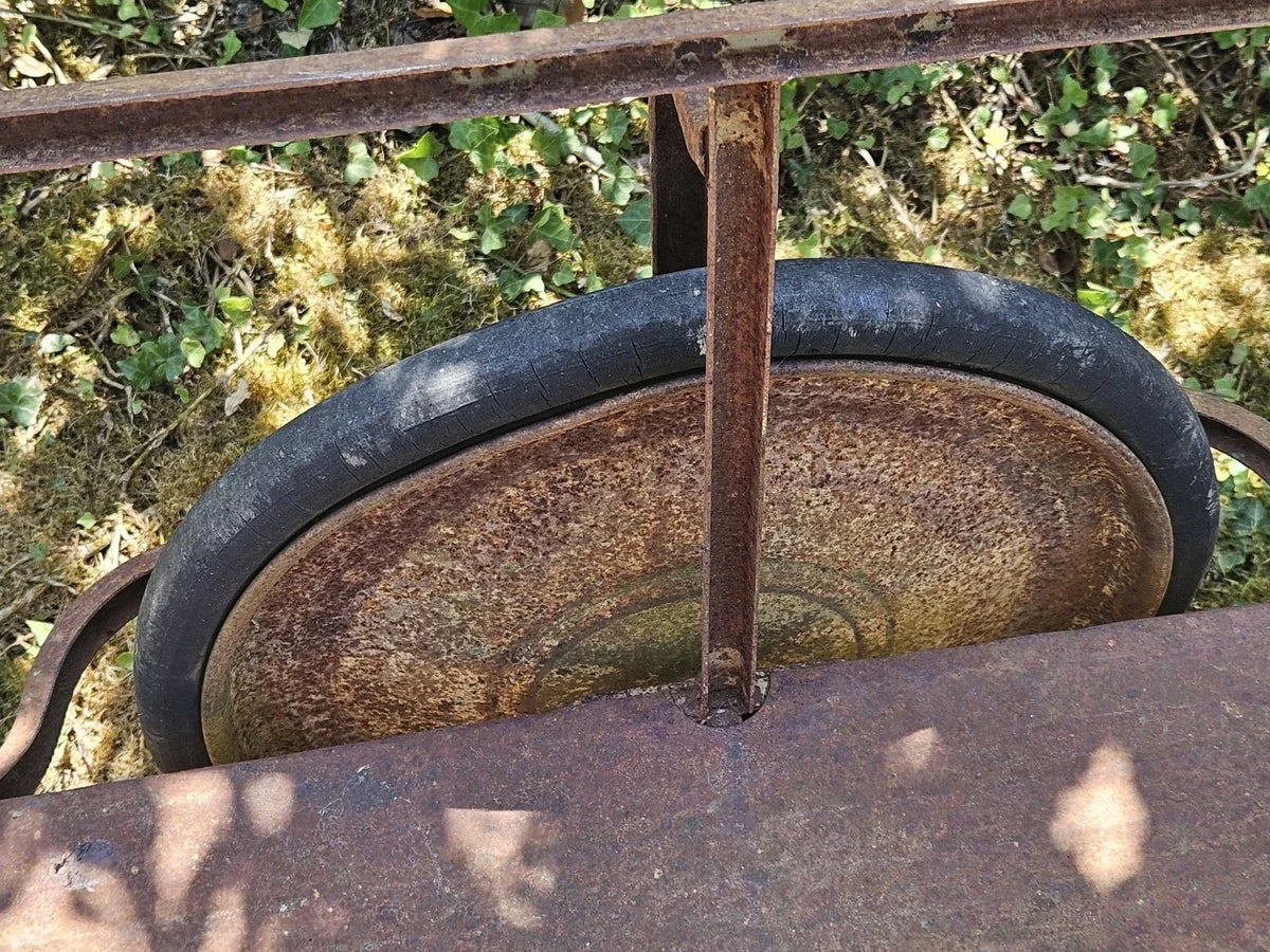 Rare Remorque vélo Soldat ALLEMAND WW2