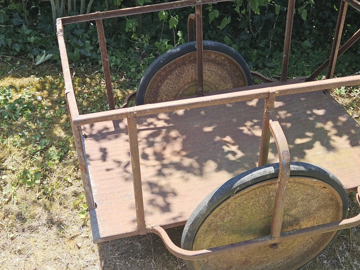 Rare Remorque vélo Soldat ALLEMAND WW2