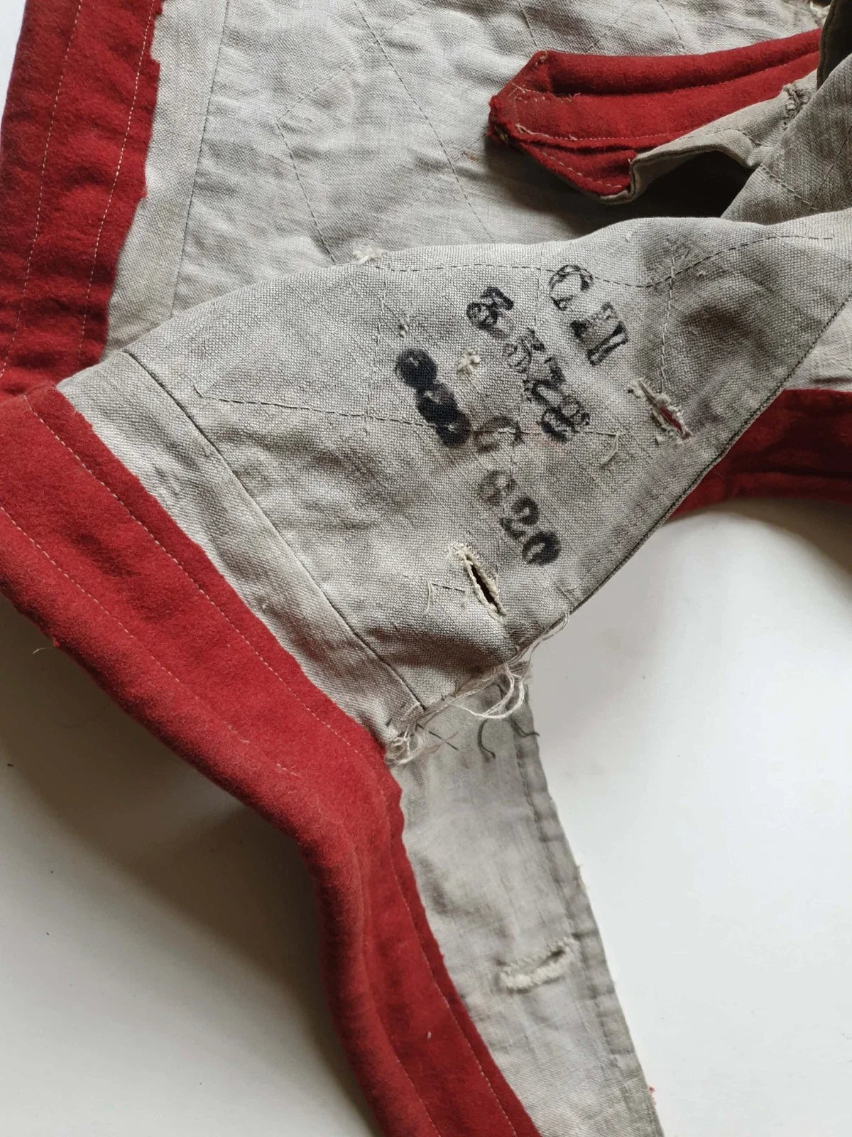 Uniforme ancien Cavalerie Gilet de Cuirassier Second Empire
