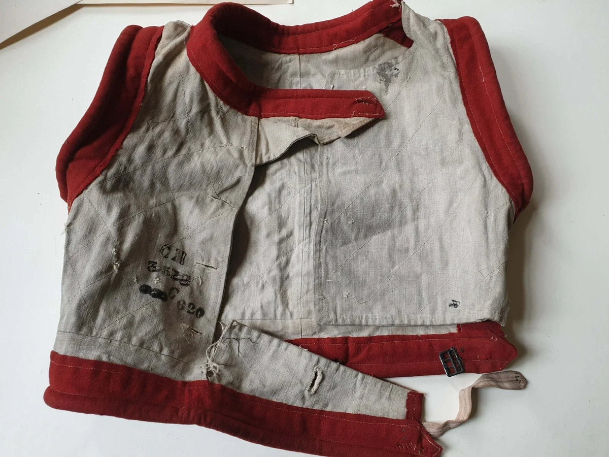 Uniforme ancien Cavalerie Gilet de Cuirassier Second Empire