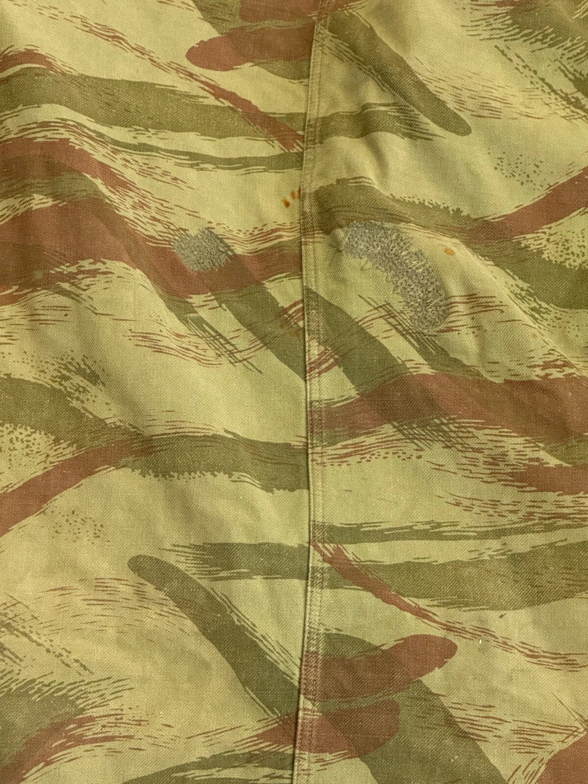 AUTHENTIQUE MILITARIA VESTE PARACHUTISTE TAP 47/53 INDOCHINE ALGERIE CAMOUFLAGE