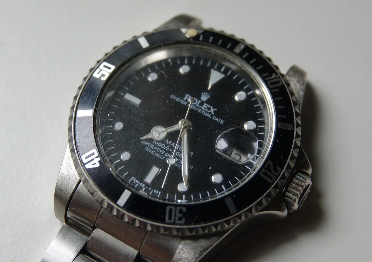 Authentique RARE Rolex Submariner Automatique 1000FT 300