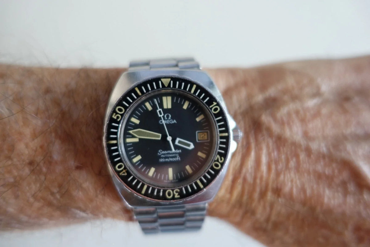RARE Omega Seamaster automatic Baby PLOPROF gold Cal 1010 Ref 166.0250 de 1978