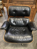 FAUTEUIL LOUNGE CHAIR & OTTOMAN DESIGN VINTAGE CHARLES & RAY EAMES HERMAN MILLER