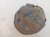 WW2 RORIGINAL CASQUE DE PARACHUTISTE ALLEMAND AYANT PRIS DEUX BALLES