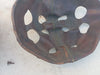 WW2 RORIGINAL CASQUE DE PARACHUTISTE ALLEMAND AYANT PRIS DEUX BALLES