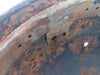 WW2 RORIGINAL CASQUE DE PARACHUTISTE ALLEMAND AYANT PRIS DEUX BALLES