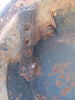 WW2 RORIGINAL CASQUE DE PARACHUTISTE ALLEMAND AYANT PRIS DEUX BALLES