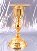 FAVIER - SUPERBE GRAND CALICE AVEC PATENE ARGENT MASSIF MINERVE VERMEIL XIX