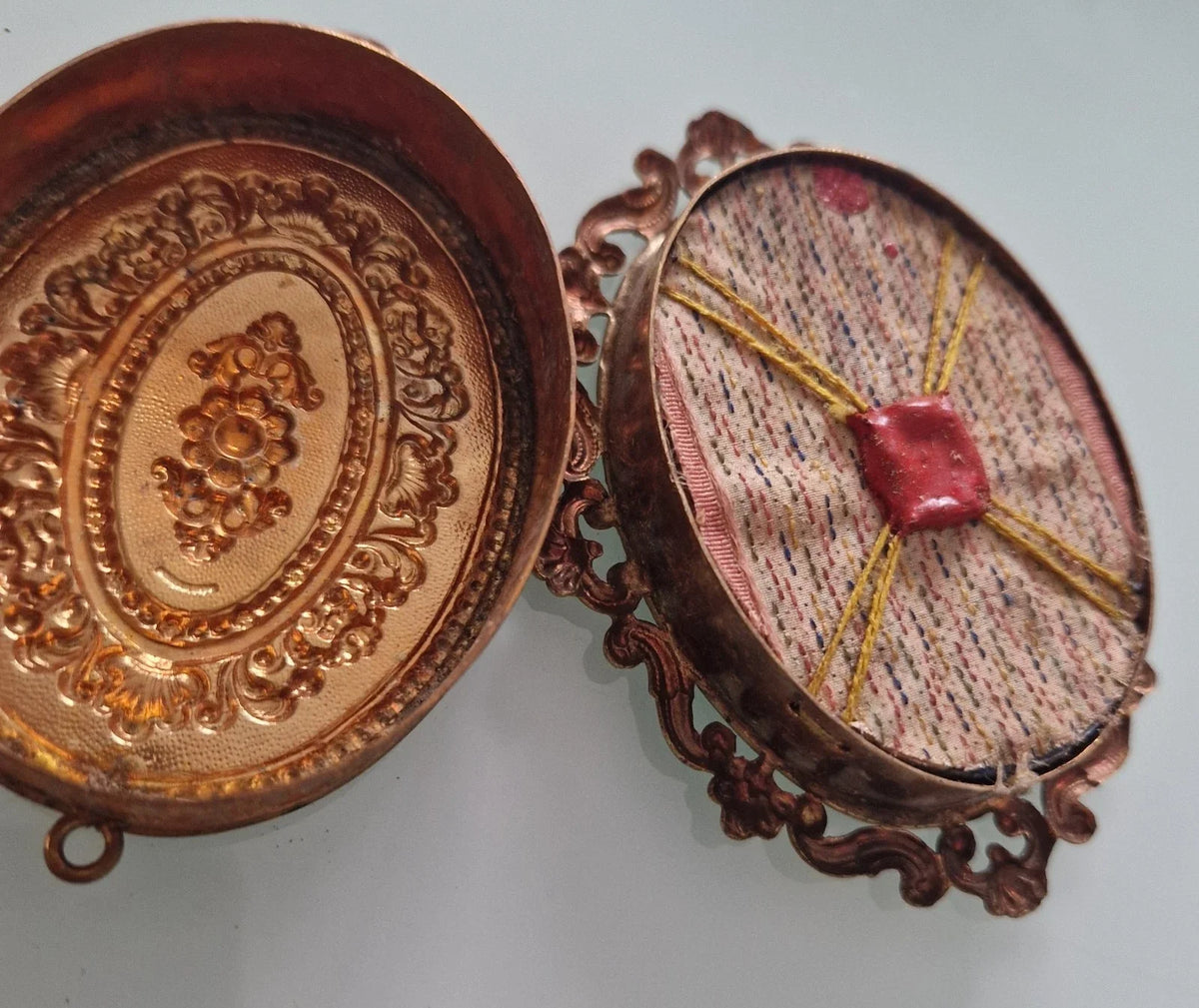 Ancien Reliquaire Ste Germaine "Cousin de Pibrac"  Relique du XIX ème siècle