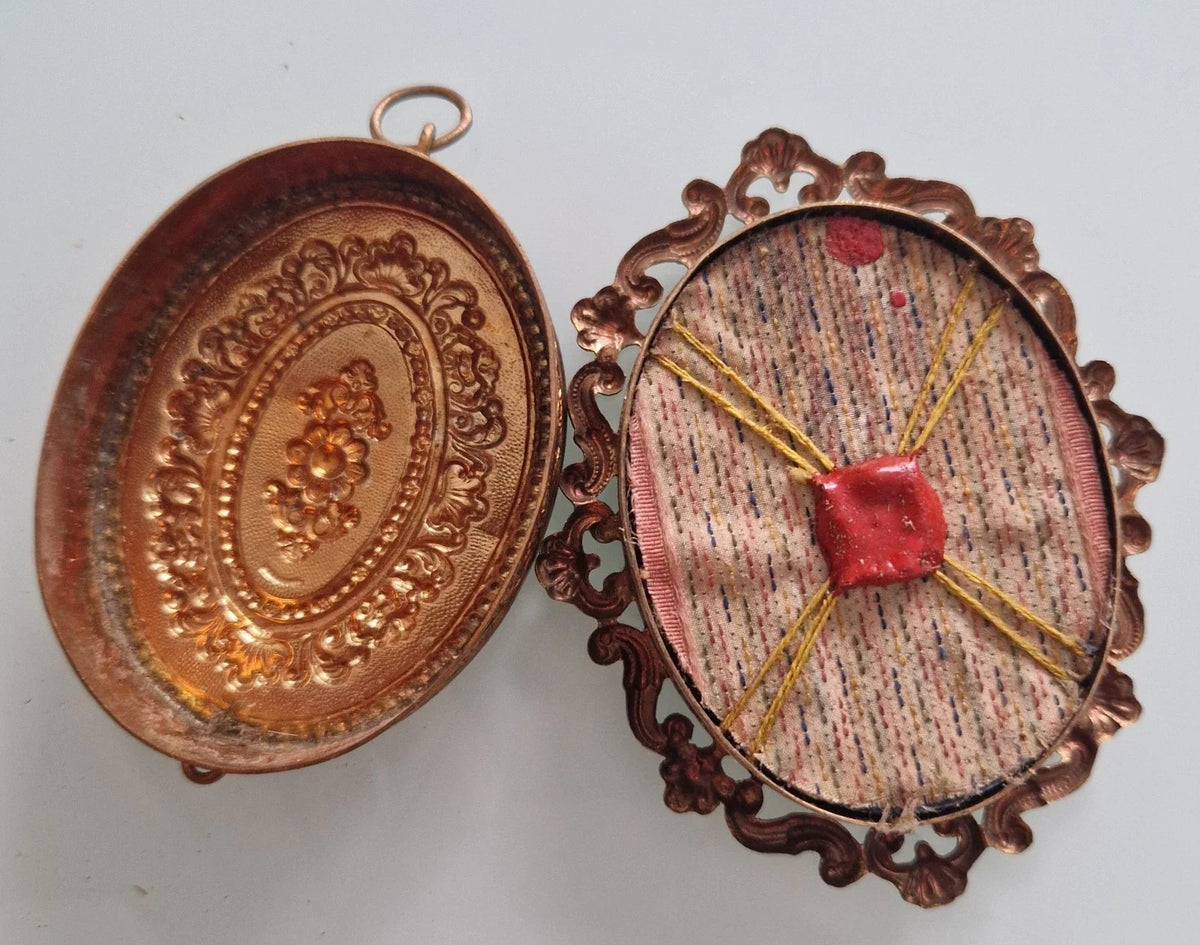 Ancien Reliquaire Ste Germaine "Cousin de Pibrac"  Relique du XIX ème siècle