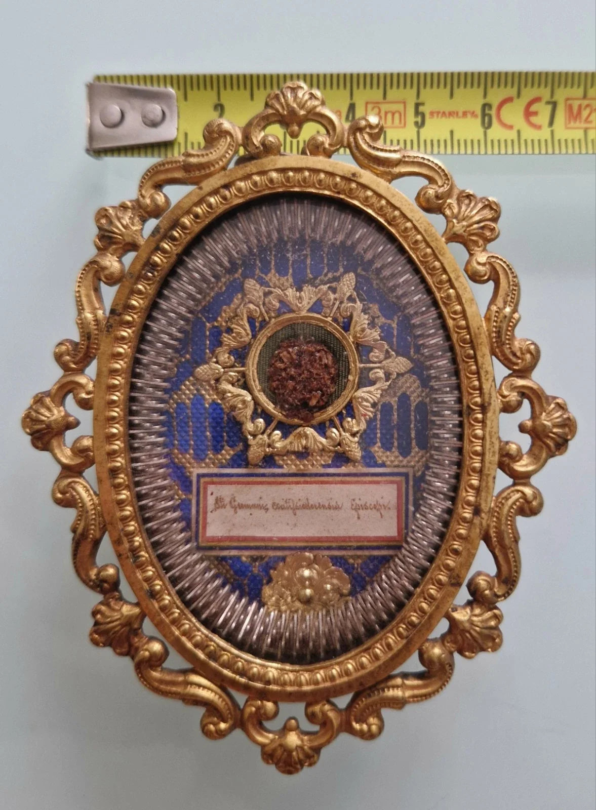 Ancien Reliquaire Ste Germaine "Cousin de Pibrac"  Relique du XIX ème siècle
