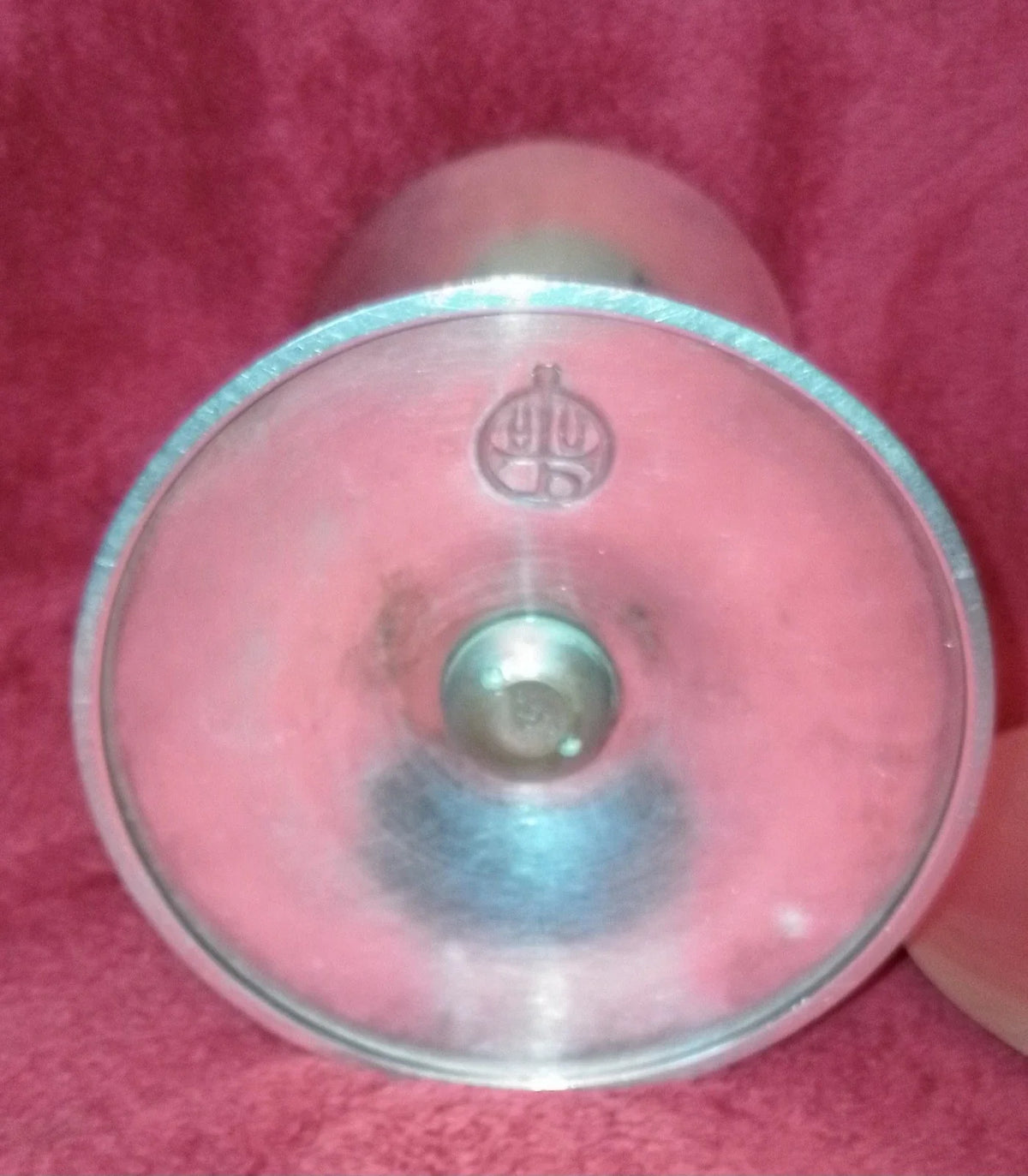 ANCIEN CALICE EN ARGENT +PATENE/ VERMEIL MINERVE/CHERET/H.16,5cm,DIAM.11 cm/XXè
