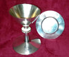 ANCIEN CALICE EN ARGENT +PATENE/ VERMEIL MINERVE/CHERET/H.16,5cm,DIAM.11 cm/XXè