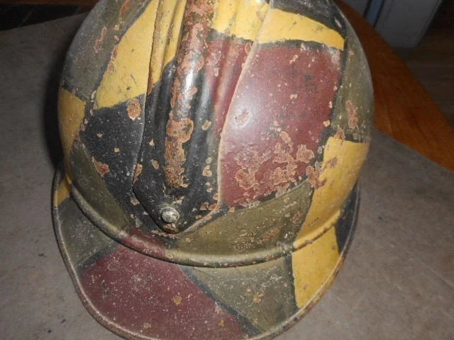 Authentique CASQUE ADRIAN MLE 1915 CAMOUFLE 4 TON MLE 1917