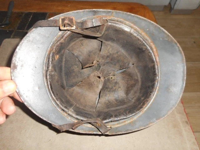 Authentique CASQUE ADRIAN MLE 1915 CAMOUFLE 4 TON MLE 1917