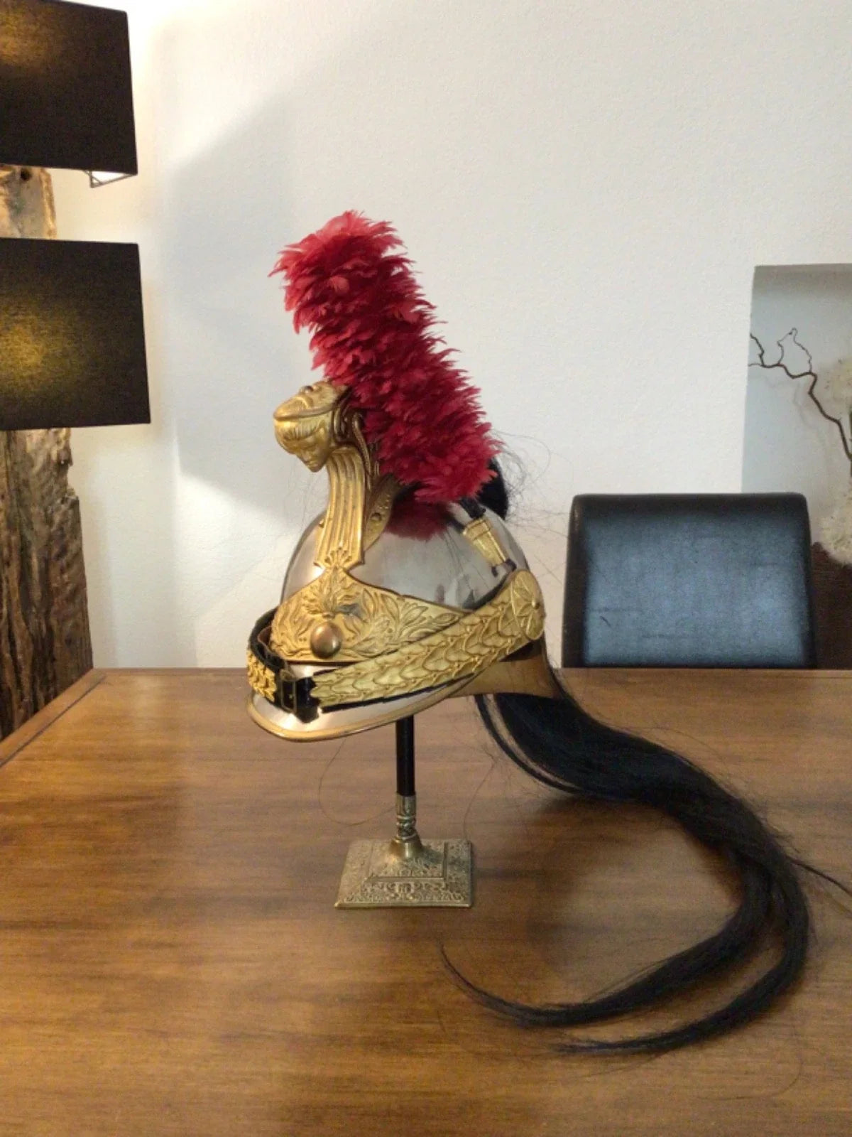 Authentique casque de dragon