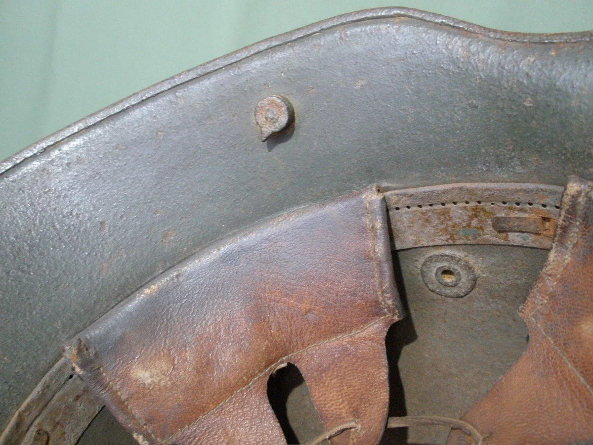 Authentique Casque allemand M-16 ww1 taille 66 doublure camouflage