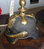 RARE casque à pointe artilleur modèle 1860 pickelhaube