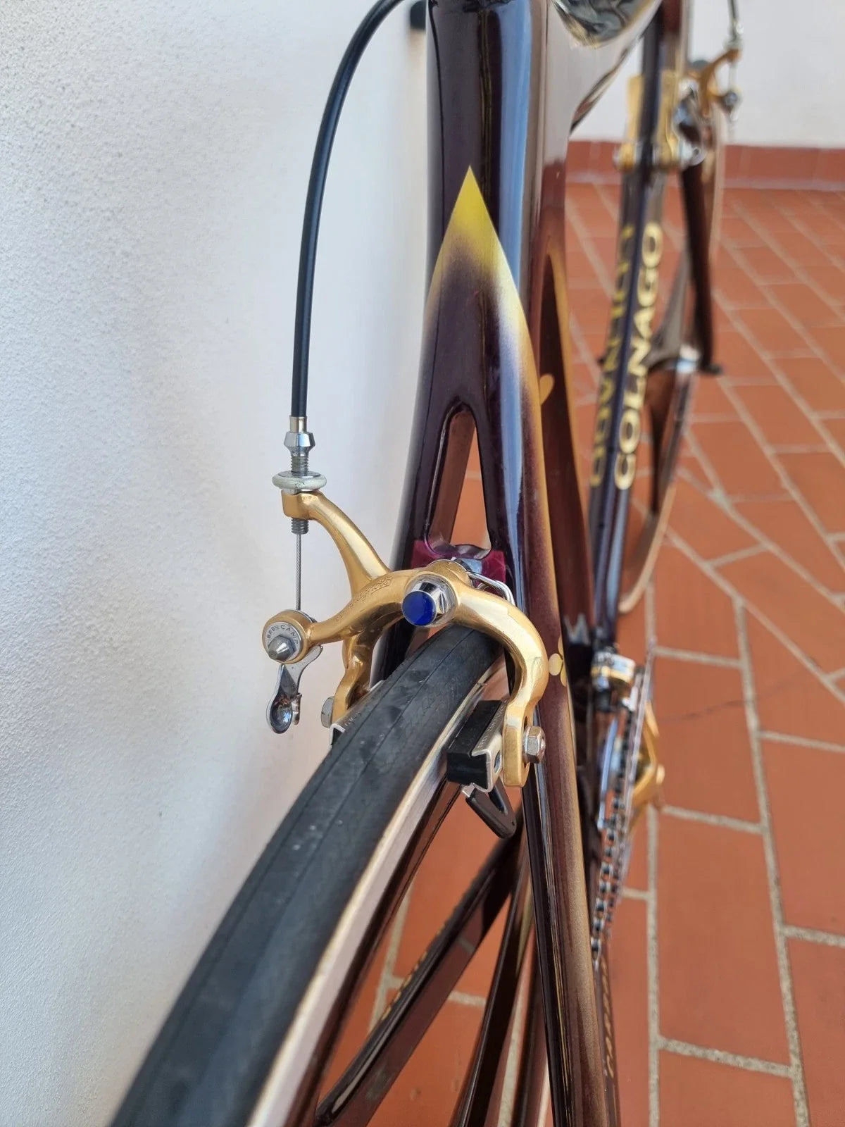 Colnago C35 Ferrari Campagnolo C-récord Gold