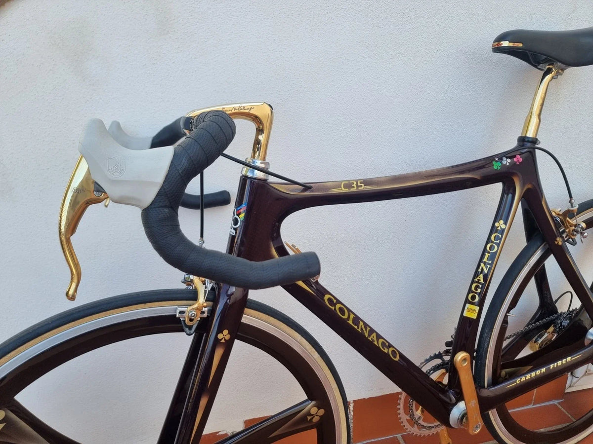 Colnago C35 Ferrari Campagnolo C-récord Gold