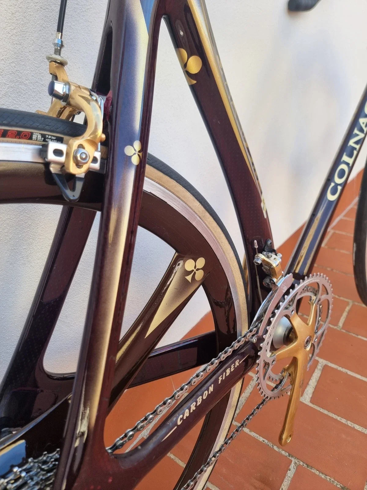 Colnago C35 Ferrari Campagnolo C-récord Gold