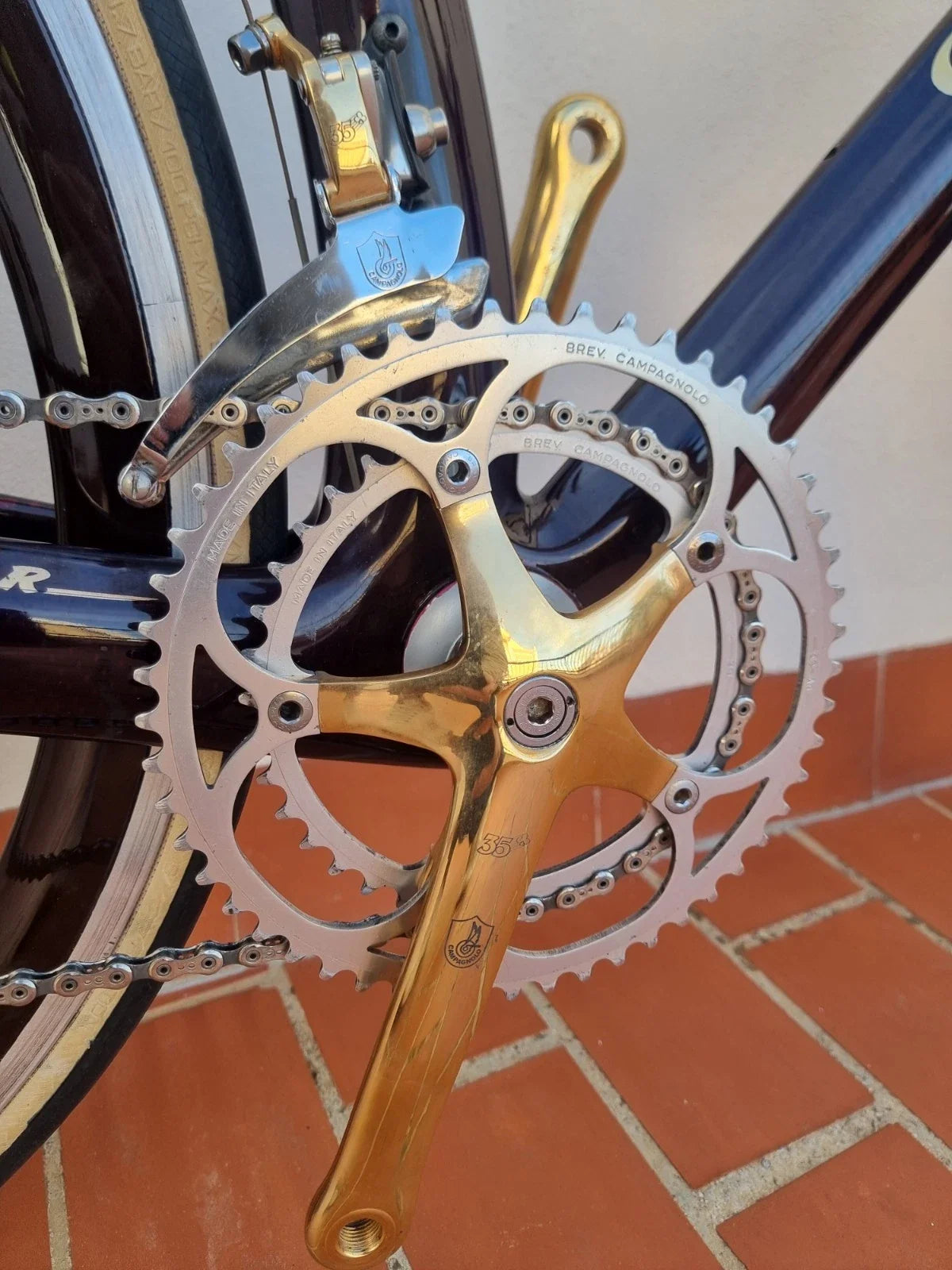 Colnago C35 Ferrari Campagnolo C-récord Gold