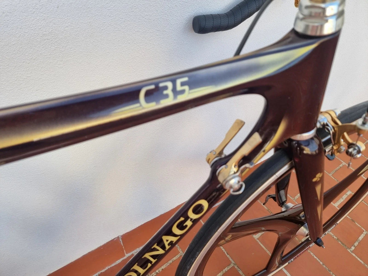 Colnago C35 Ferrari Campagnolo C-récord Gold