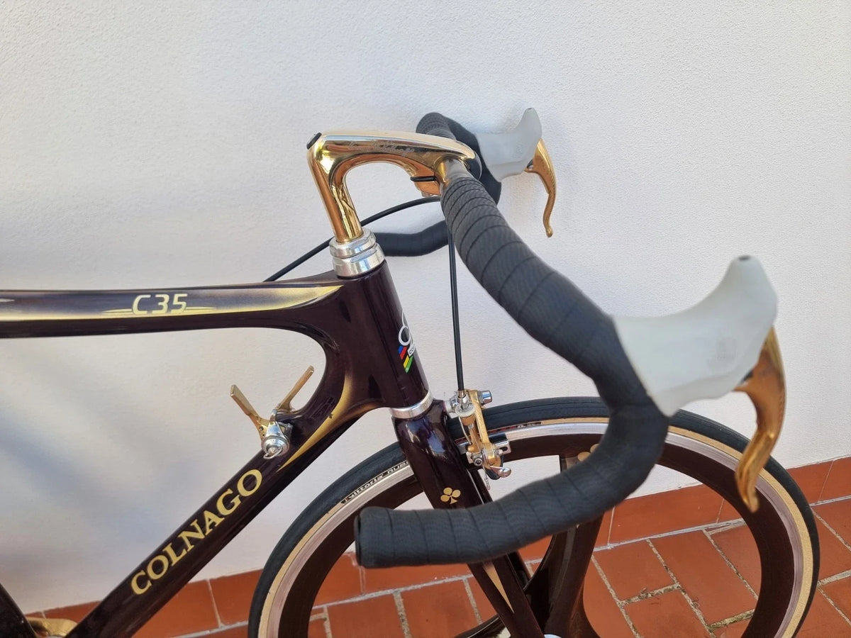 Colnago C35 Ferrari Campagnolo C-récord Gold