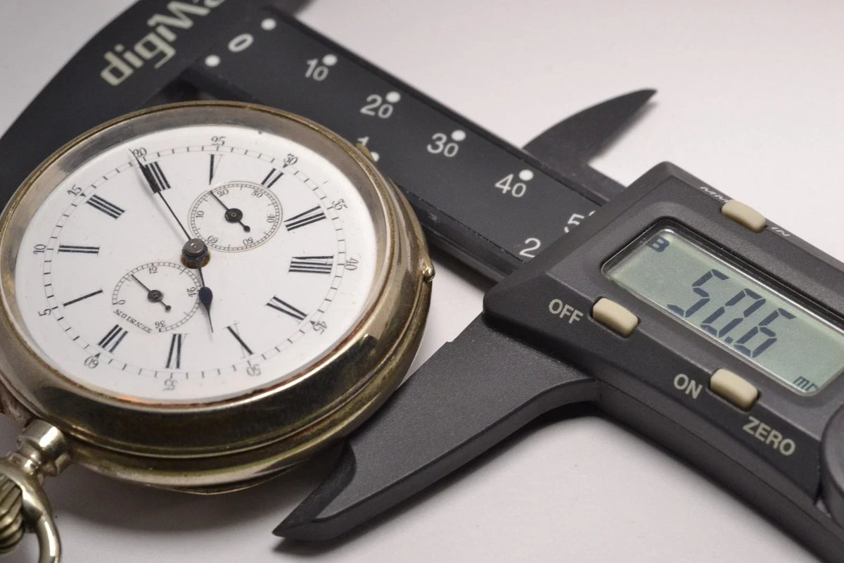 MONTRE GOUSSET RARE AUTOMATIQUE POWER RESERVE FIN XIXe Taschenuhr pocket watch