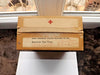 Lot de quatres boites vides pour plasma US.MEDICAL DEPARTMENT WWII
