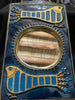 Mithé espelt miroir oiseaux bleu